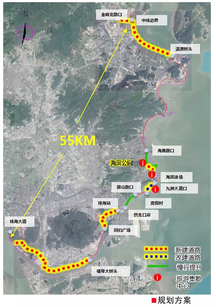 珠海情侣路扩建计划